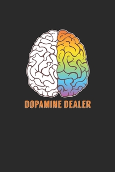 Paperback Dopamine Dealer: Fitness Trainer Notebook, Blank Lined (6" x 9" - 120 pages) Sports Themed Notebook for Daily Journal, Diary, and Gift Book