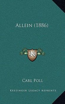 Paperback Allein (1886) Book