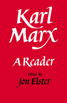 Paperback Karl Marx: A Reader Book