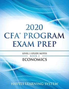 Paperback 2020 CFA Program Exam Prep Level 1: 2020 CFA Level 1, Book 2: Economics Book