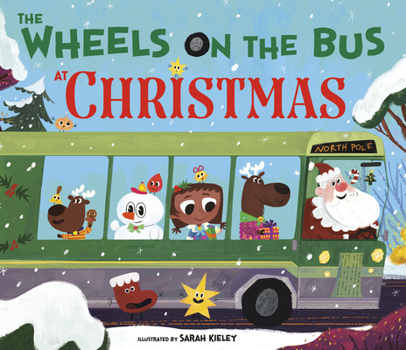 Hardcover The Wheels on the Bus at Christmas Book