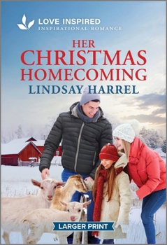 Mass Market Paperback Her Christmas Homecoming: An Uplifting Inspirational Romance [Large Print] Book
