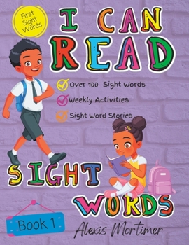 Paperback I Can Read Sight Words Book 1: Sight Word Activity and Color Book