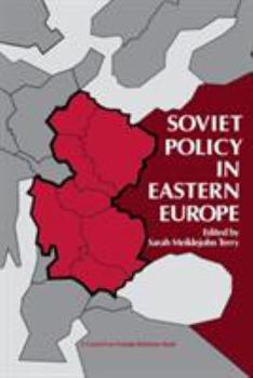 Paperback Soviet Policy in Eastern Europe Book