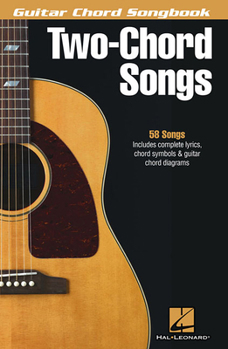 Paperback Two-Chord Songs - Guitar Chord Songbook Book