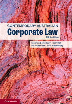 Paperback Contemporary Australian Corporate Law Book