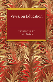 Paperback Vives: On Education Book