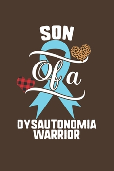 Paperback Son Of A Dysautonomia Warrior: Dysautonomia Awareness Leopard Buffalo Plaid Family Gift Book