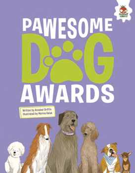 Library Binding Pawesome Dog Awards Book