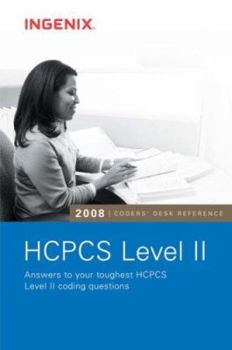 Paperback HCPCS 2008 Level II (Coders' Desk Reference) Book