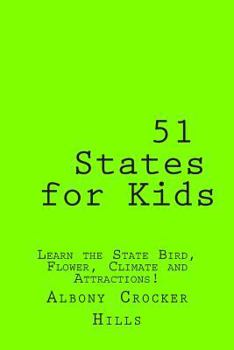 Paperback 51 States for Kids Book