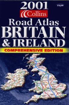 Spiral-bound Collins road atlas, Britain & Ireland Book