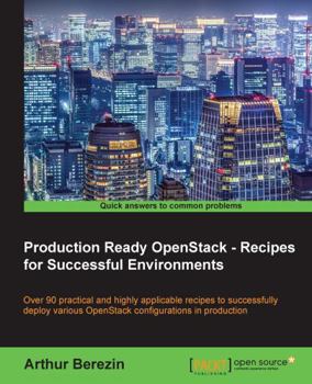 Paperback Production Ready OpenStack - Recipes for Successful Environments Book