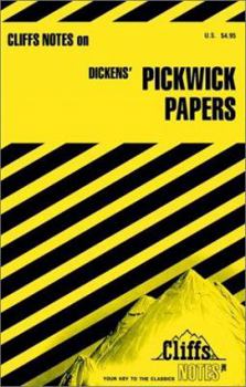 Paperback Cliffsnotes on Dickens' Pickwick Papers Book