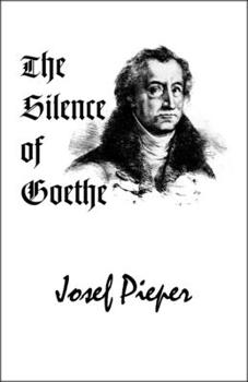 Hardcover The Silence of Goethe Book
