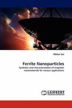 Paperback Ferrite Nanoparticles Book