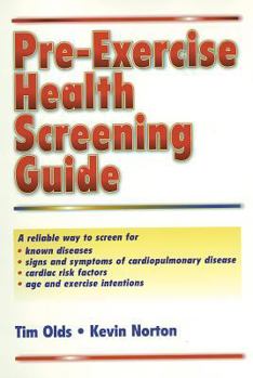 Paperback Pre-Exercise Health Screening Guide Book