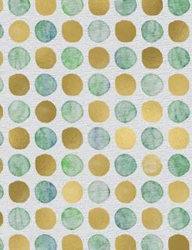 Sea Glass Dots Notebook - 4x4 Graph Paper : 200 Pages 8. 5 X 11 Quad Ruled School Student Teacher Math Ocean Beach Polka Dots