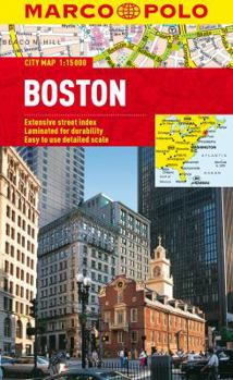 Map Boston Marco Polo City Map Book