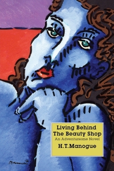 Paperback Living Behind the Beauty Shop Book