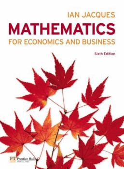 Paperback Mathematics for Economics and Business. Ian Jacques Book