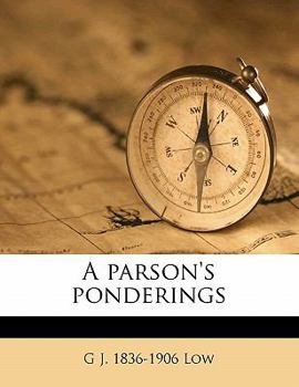 Paperback A Parson's Ponderings Book