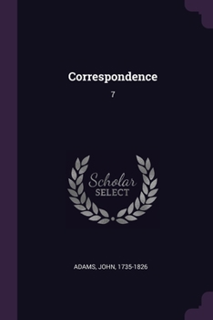 Paperback Correspondence: 7 Book