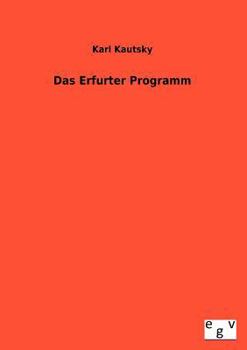 Paperback Das Erfurter Programm [German] Book