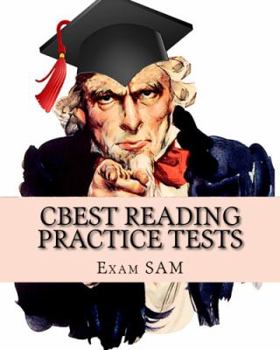 Paperback CBEST Reading Practice Tests: CBEST Test Preparation Reading Study Guide Book