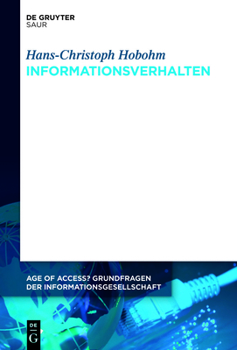 Hardcover Informationsverhalten [German] Book