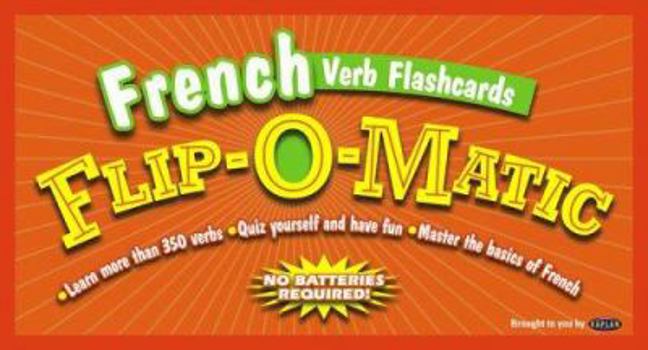 Paperback Kaplan French Verb Flashcards Flip-O-Matic (French Edition) [French] Book