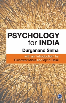 Paperback Psychology for India Book