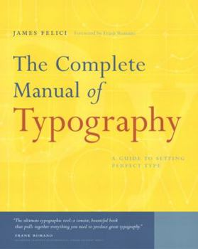 Paperback The Complete Manual of Typography Book