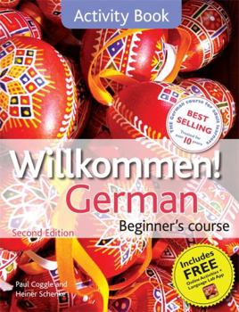Paperback Willkommen! German Beginner's Course Book