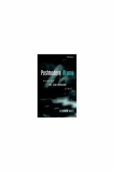 Hardcover Postmodern/Drama: Reading the Contemporary Stage Book