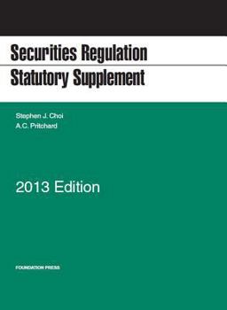 Paperback Securities Regulation Statutory Supplement, 2013 Book