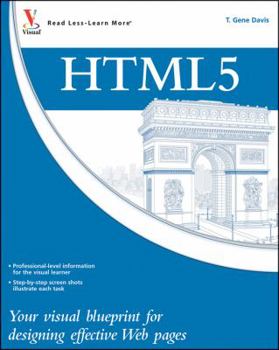 Paperback Html5: Your Visual Blueprint for Designing Rich Web Pages and Applications Book
