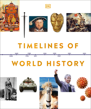 Hardcover Timelines of World History Book