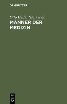 Hardcover Männer der Medizin [German] Book