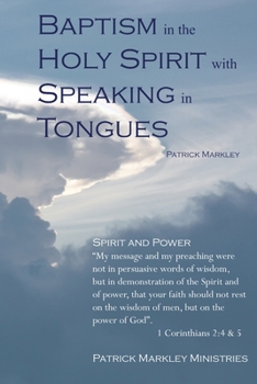 Paperback Baptism in the Holy Spirit with Speaking in Tongues Book