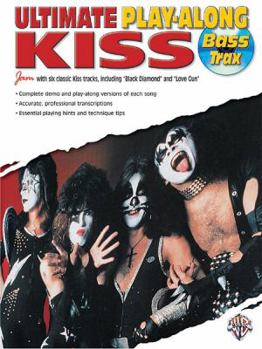 Paperback Ultimate Play-Along Bass Trax Kiss: Book & CD [With CD] Book