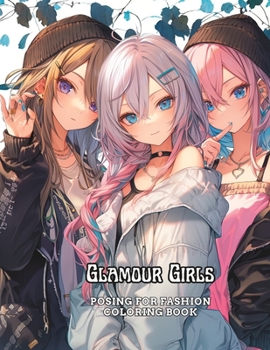 Paperback Glamour Girls: Posing for Fashion Coloring book