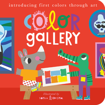 Board book Color Gallery: Introducing First Colors Through Art Book