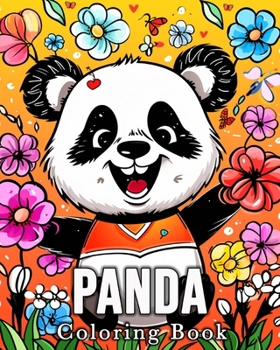 Paperback Panda Coloring book: 50 Cute Images for Stress Relief and Relaxation Book