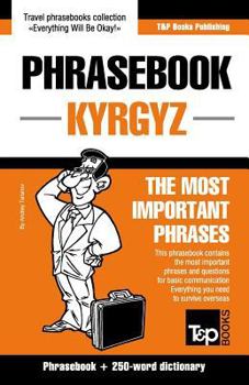 Paperback Phrase book Kyrgyz The Most Important Phrases Book