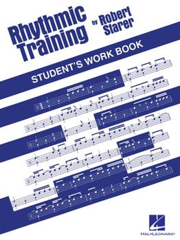 Paperback Rhythmic Training: Student's Workbook Book