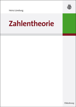 Paperback Zahlentheorie [German] Book