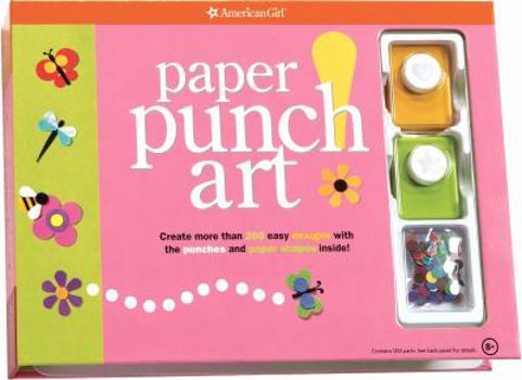 Hardcover Paper Punch Art: Create More Than 200 Easy Designs with the Punches and Paper Shapes Inside! [With 2 Paper Punches and 1250 Punched Paper Shapes] Book