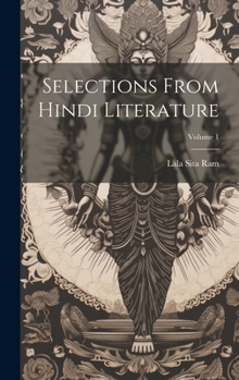 Hardcover Selections from Hindi literature; Volume 1 [Hindi] Book