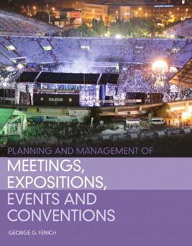 Hardcover Planning and Management of Meetings, Expositions, Events and Conventions Book